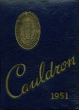 Bethlehem Center High School 1951 yearbook cover photo
