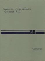 Swanton High School 1980 yearbook cover photo