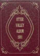 Otter Valley Union High School 1981 yearbook cover photo