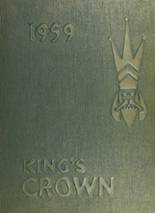 Rufus King High School 1959 yearbook cover photo