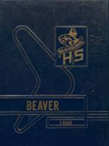 Beaverhead County High School 1960 yearbook cover photo