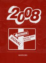 Wayne High School 2008 yearbook cover photo