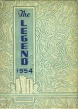 Shickshinny High School 1954 yearbook cover photo