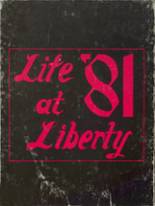 1981 Liberty High School Yearbook from Mountain view, Missouri cover image