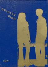 Gridley High School 1971 yearbook cover photo