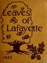 Lafayette Central High School 1955 yearbook cover photo