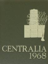 Bay City Central High School 1968 yearbook cover photo