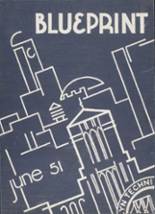 Brooklyn Technical High School 1951 yearbook cover photo