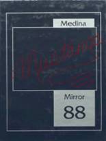 Medina High School 1988 yearbook cover photo