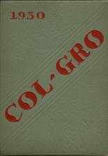 Columbus Grove High School 1950 yearbook cover photo
