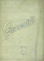 Jones Commercial High School 1947 yearbook cover photo