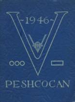 Peshtigo High School 1946 yearbook cover photo