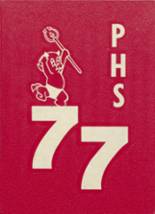 Pickering High School 1977 yearbook cover photo
