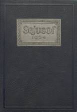 Hagerstown High School 1924 yearbook cover photo