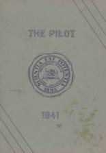 Mechanic Falls High School 1941 yearbook cover photo