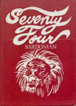 1974 Sardis High School Yearbook from Sardis city, Alabama cover image