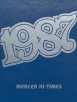 1987 Mercer High School Yearbook from Mercer, Pennsylvania cover image