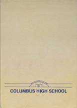 Columbus High School 1978 yearbook cover photo