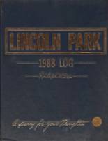 Lincoln Park High School 1988 yearbook cover photo