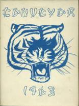 Grand Coulee High School 1963 yearbook cover photo