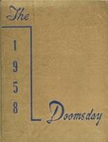 Hastings High School 1958 yearbook cover photo