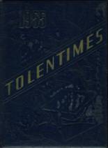 St. Nicholas of Tolentine High School 1955 yearbook cover photo