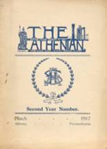 Athens Area High School 1917 yearbook cover photo