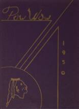 Indianola High School 1950 yearbook cover photo