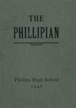 Phillips High School 1946 yearbook cover photo