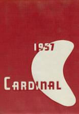 Marshall High School 1957 yearbook cover photo