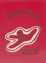 Elston High School 1973 yearbook cover photo