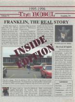 Franklin High School 1996 yearbook cover photo