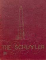 Schuylerville High School 1950 yearbook cover photo