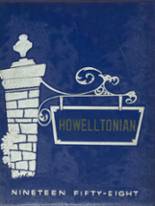 Francis Howell High School 1958 yearbook cover photo