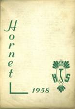 Juniata Valley High School 1958 yearbook cover photo