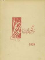 Canton High School 1939 yearbook cover photo