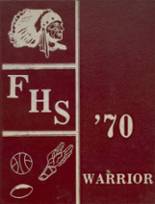 Fullerton High School 1970 yearbook cover photo