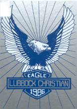 Lubbock Christian High School 1986 yearbook cover photo