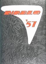 Mt. Diablo High School 1957 yearbook cover photo