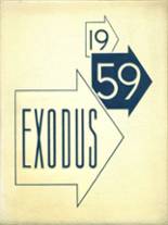 1959 East High School Yearbook from Cleveland, Ohio cover image