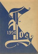 Gulfport High School 1954 yearbook cover photo