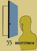 Hightstown High School 1955 yearbook cover photo