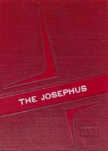 St. Joseph High School 1957 yearbook cover photo