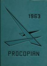 St. Procopius Academy 1963 yearbook cover photo