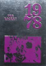 Rochester High School 1978 yearbook cover photo