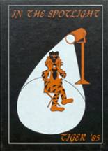 Hosmer High School 1985 yearbook cover photo