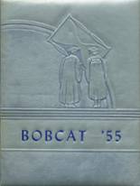 Smyer High School 1955 yearbook cover photo