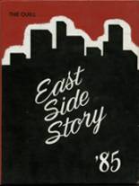 1985 East High School Yearbook from Des moines, Iowa cover image