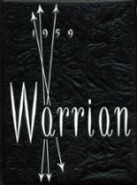 1959 Warwick High School Yearbook from Lititz, Pennsylvania cover image