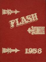 Delevan-Machias Central High School 1958 yearbook cover photo